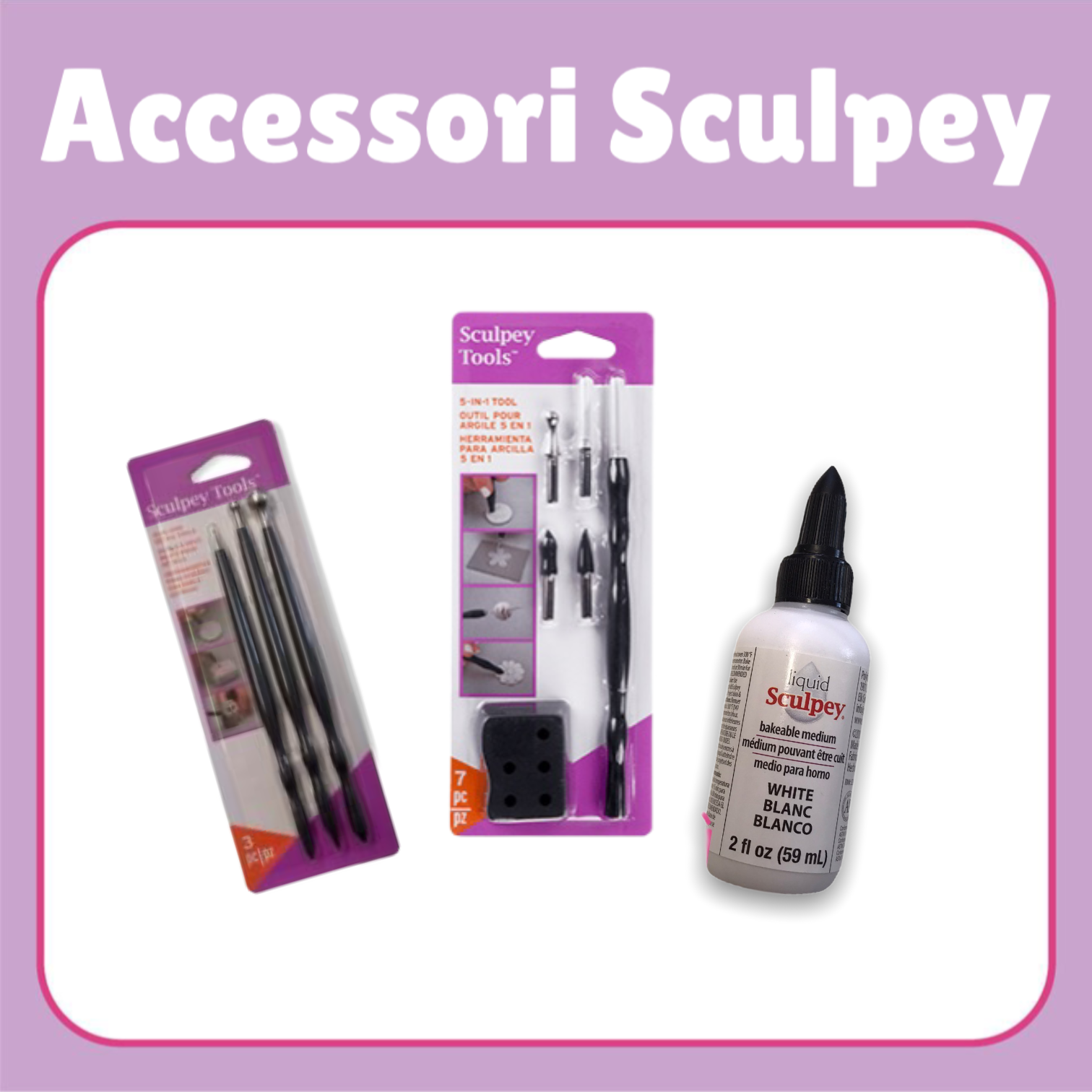 Sculpey 5 - in - 1 Tool